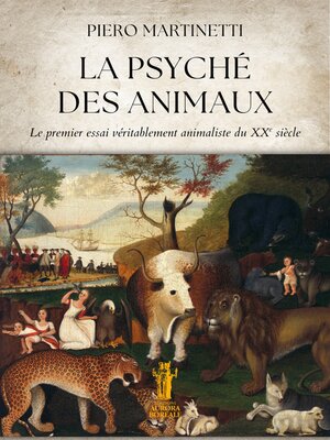 cover image of La psyché des animaux